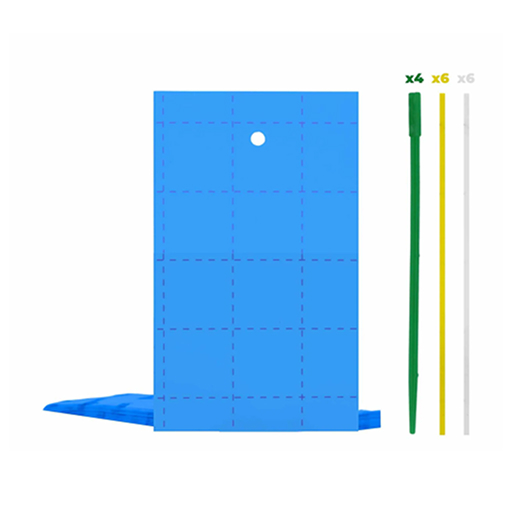 Mavi Yapışkan Kart Tuzağı (10cm x 25cm)